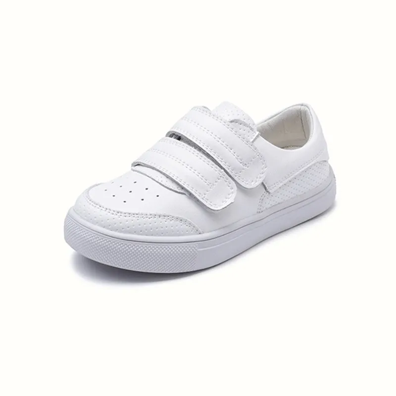 

Кроссовки детские из натуральной кожи, на плоской мягкой подошве