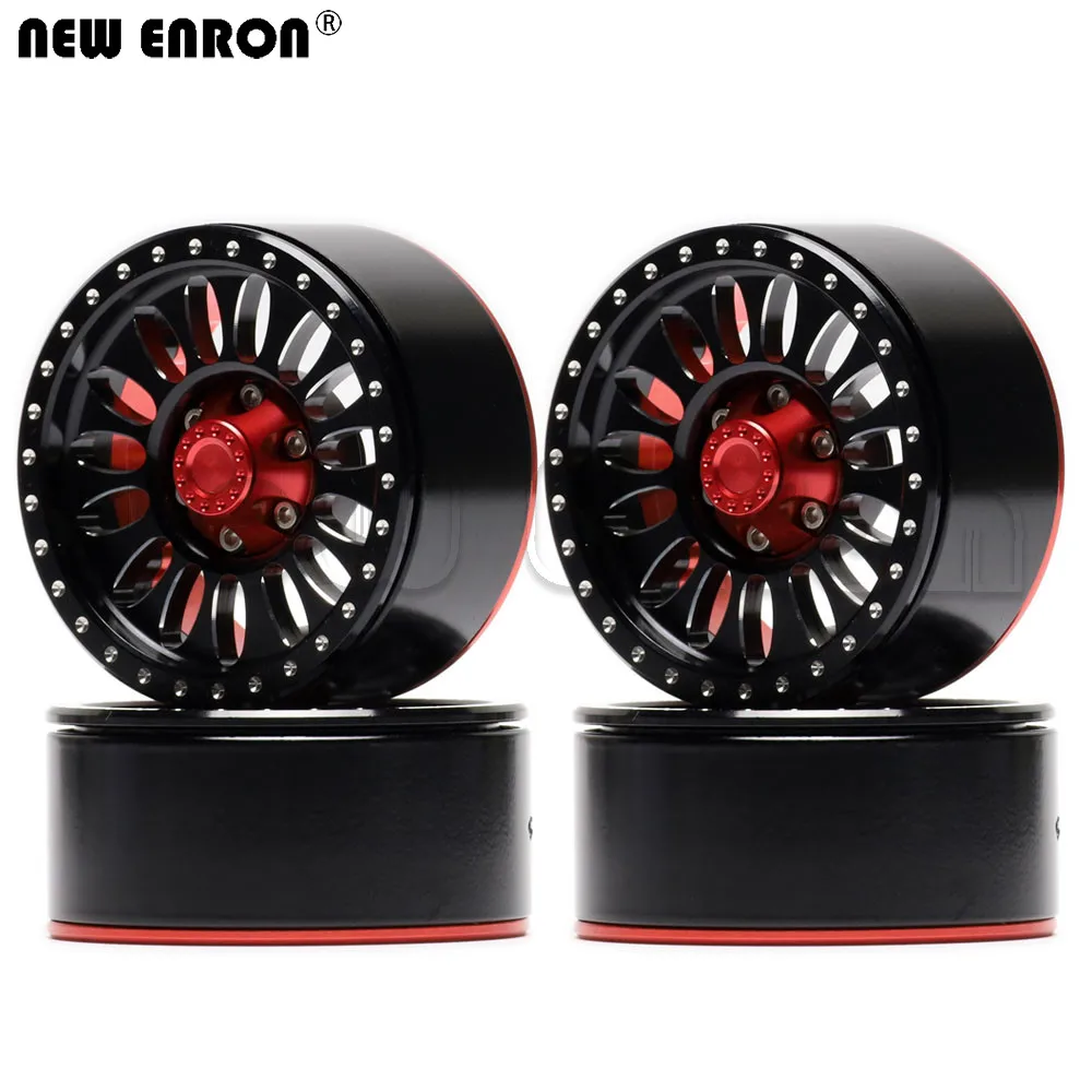 

NEW ENRON Alloy 15-Spoke 1.9" Wheels Hub Rims For 1:10 RC Crawler Axial SCX10 SCX10 II 90046 Tamiya MST jimny TF2 Traxxas TRX-4