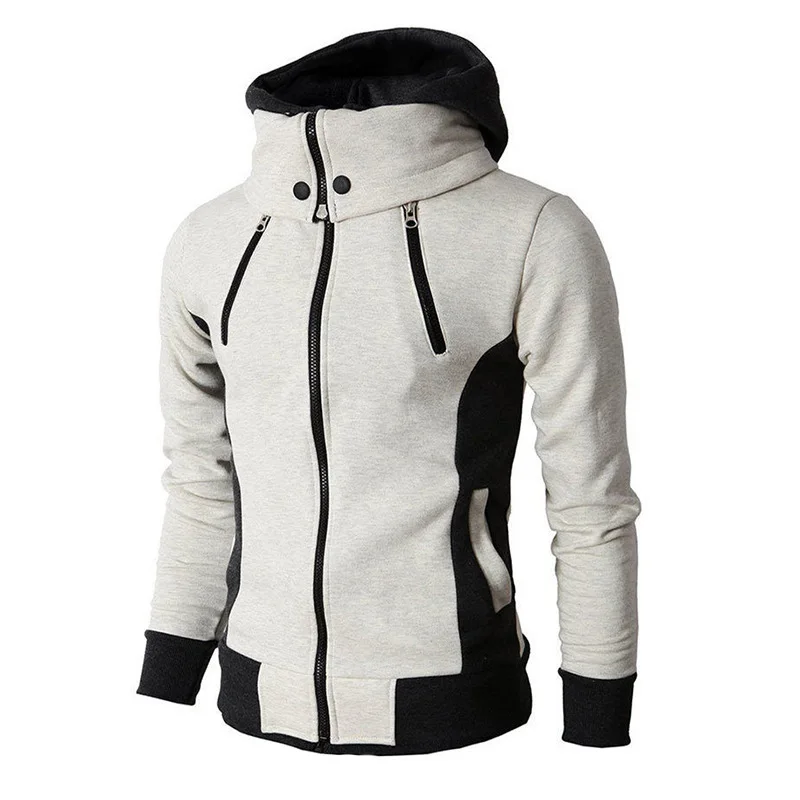 Winter Men's Hooded Sweater Casual Jacket Winter Men Hooded Thick Sweatshirt