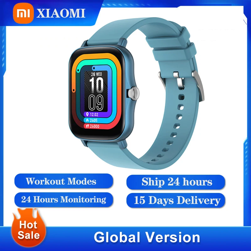 

XIAOMI 2022 Smart Watch Women Full Touch Fitness Tracker Blood Pressure Waterproof Smartwatch Men Sport Smart Clock MI Y20 Gift