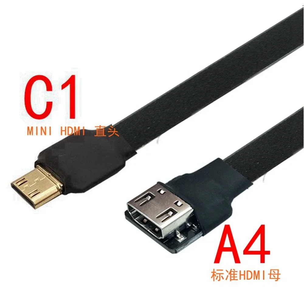 Серия Super kurze ultra Adatne und Flache fpv HD-Kompatibel Кабель гибкий мини hd zu micro диапазон вытягивает