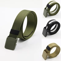 mens fashion practical sport tactical military nylon buckle waist belt waistband