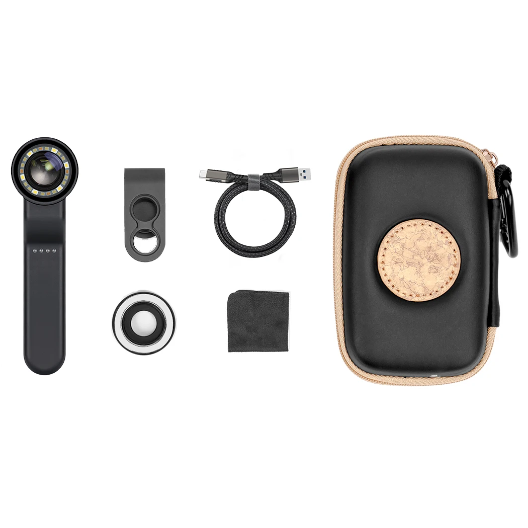 IBOOLO Изысканное оптическое устройство для дермоскопии DE-4100 совместимое со