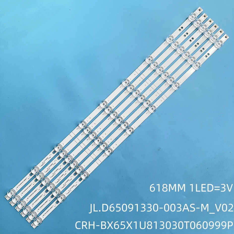 

Светодиодная лента для Toshiba 65U5069 65A7300 65A7300FTUK 65AE7000 65AE7000F (комплект из 6 штук)