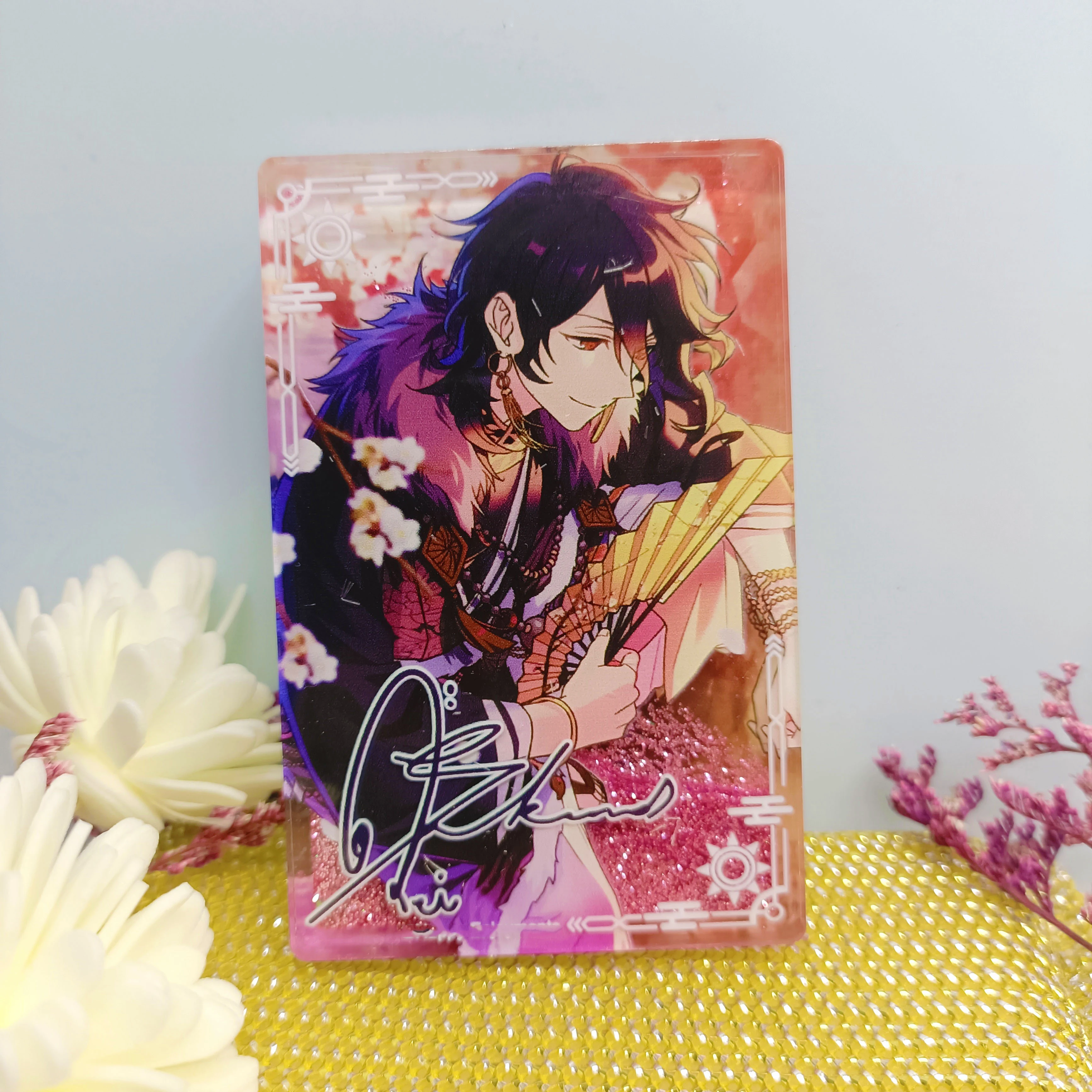 Anime Ensemble Stars Tsukinaga Leo Hibiki Wataru Akehoshi Subaru Nito Nazuna Cosplay Acrylic Quicksand Mahjong Stand Model Toy