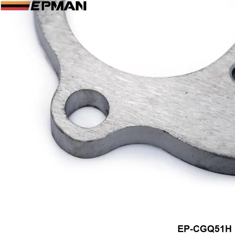 Фото Фланец турбины EPMAN T25 T210 GT30 GT32, двойной выпуск, нержавеющая сталь, EP-CGQ51H №3