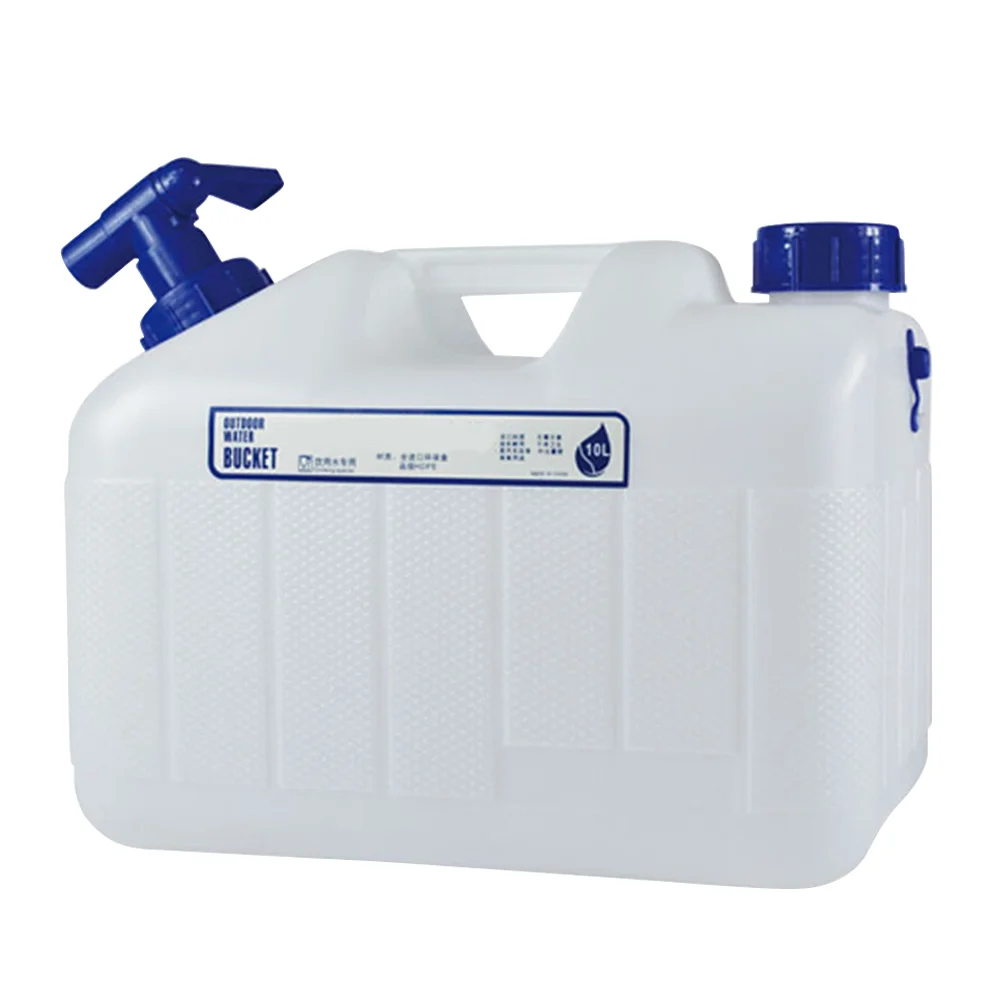 

Water Container Bucket Carrier Driving Self Spigotbeverage Refrigerator Outdoor Emergency Storage Campingtank Tap Car