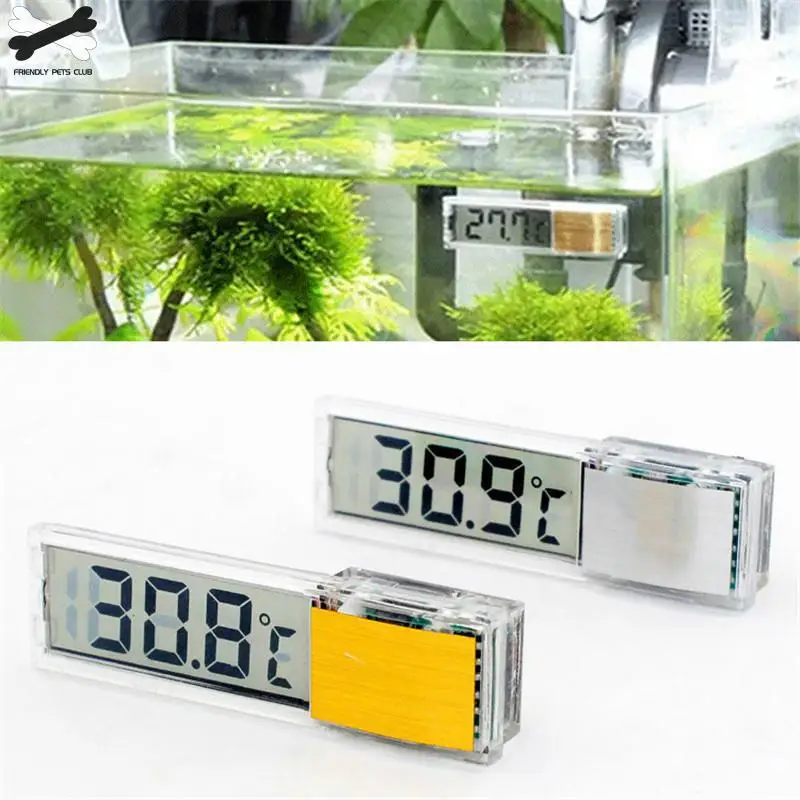 

Электронный термометр для рисования проволоки, светодиодный аквариум/аквариумный термометр, высокоточный термометр с цифровым дисплеем