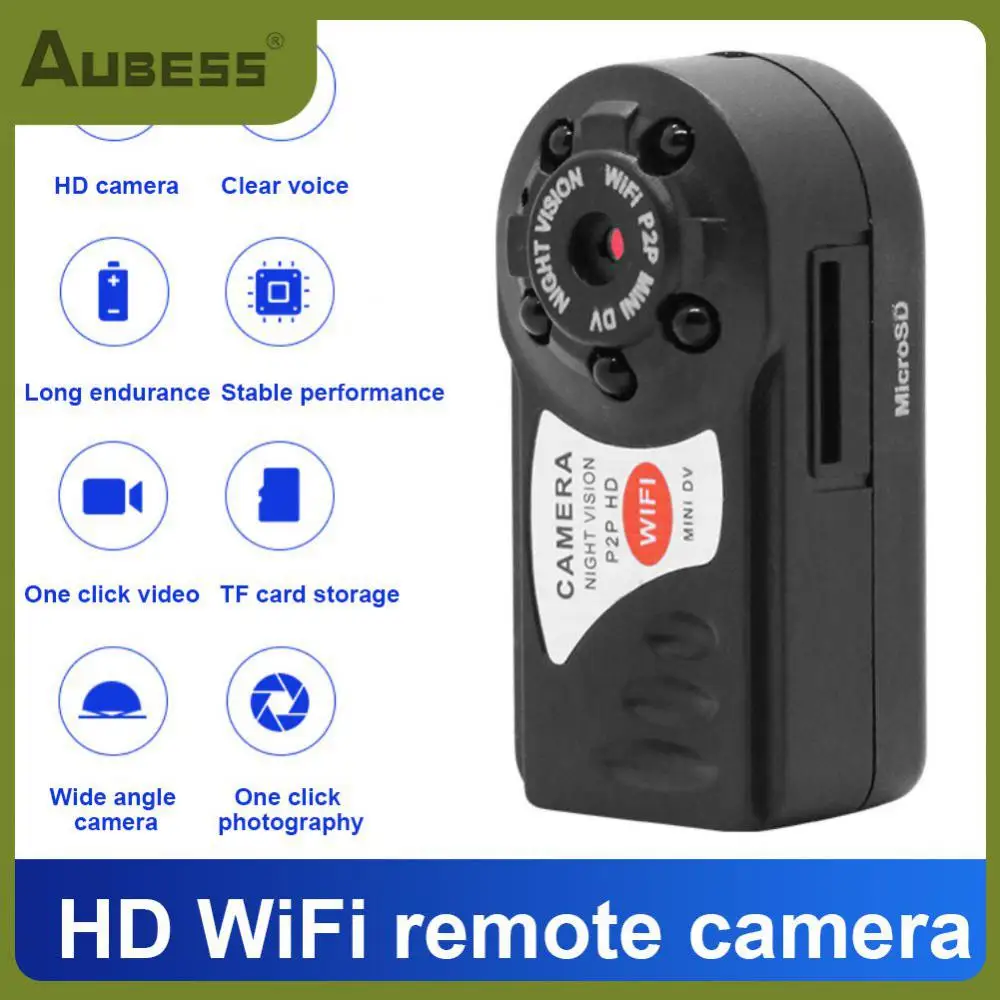 

Night Small Cameras Long Standby Time 1080p Full Wireless Ip Cam Display Smoother High-definition Night Vision