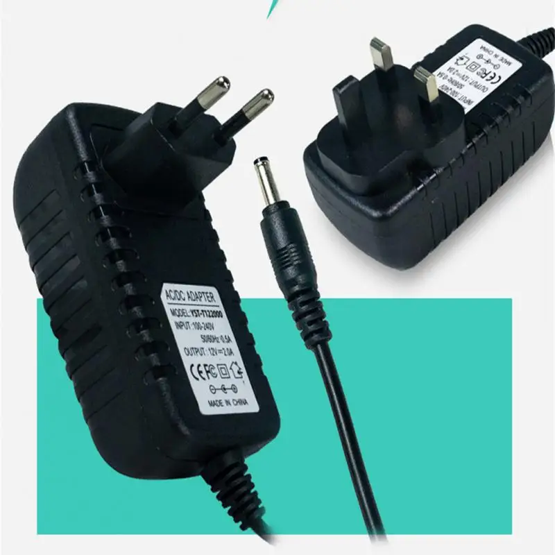 

100-240v Stable Power Adapter 2a Safe Us Adapter Home Power Plug 12v Fast Adapter Accessories