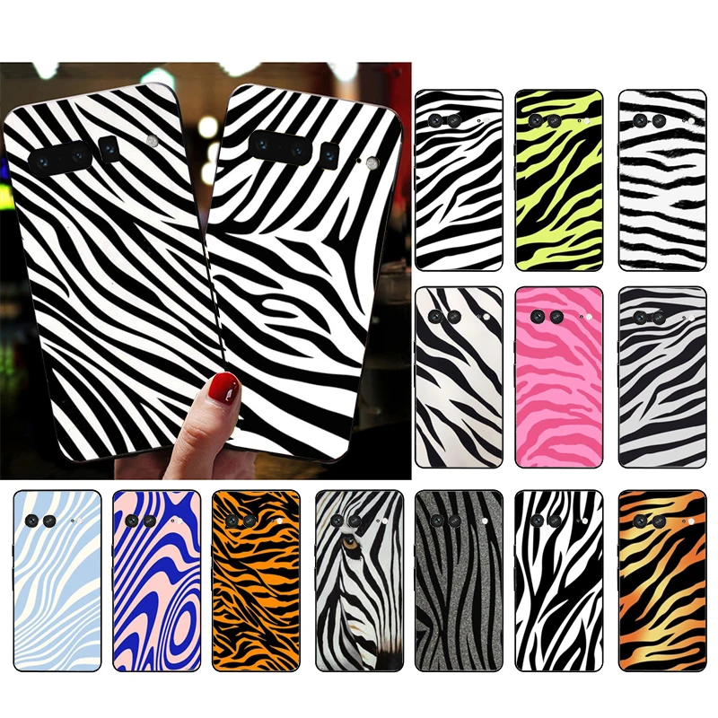 

Phone Case for Google Pixel 7 Pro 7a 6A 6 Pro 5A 4A 3A Pixel 4 XL Pixel 5 6 4 3 XL 3A XL 2 XL Zebra Case