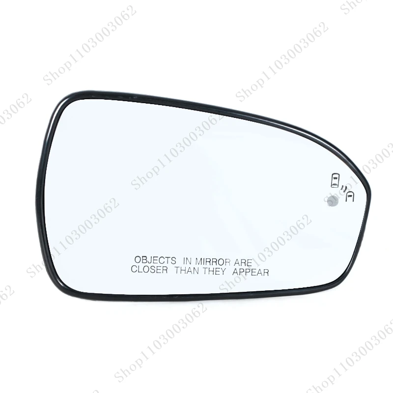 

Автомобильное внешнее боковое зеркало заднего вида, стеклянный объектив с подогревом для слепых зон для Ford Mondeo 2013, 2014, 2015, 2016, 2017, 2018, американская версия