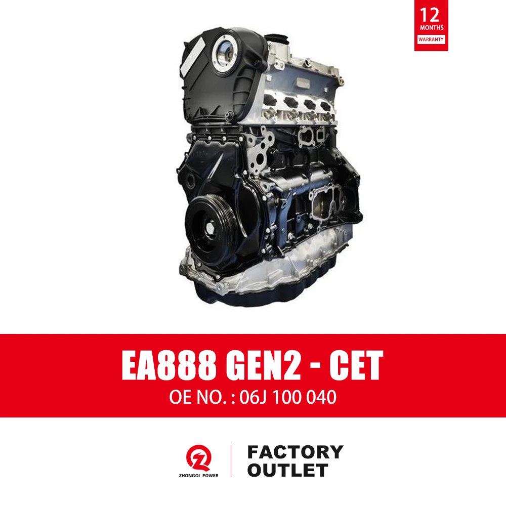 

EA888 Gen2 CET 2.0T 4-stroke Gasoline Engine For Audi TT / TTS Car Motor Auto's Motoren двигатель бензиновый OE 06J 100 040
