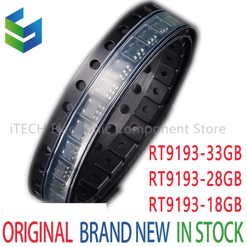 10 шт./партия RT9193-33 SOT-23-5 DE = A1D RT9193-33GB-28PB 300MA 2,8 V RT9193-28GB RT9193 DC = E2H DC = Новый