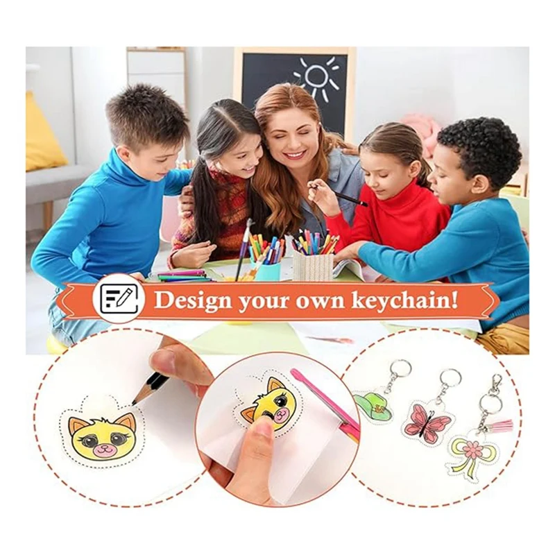 Набор брелоков для ключей 161 кольцо с цепочкой запуска креативный дырокол детей