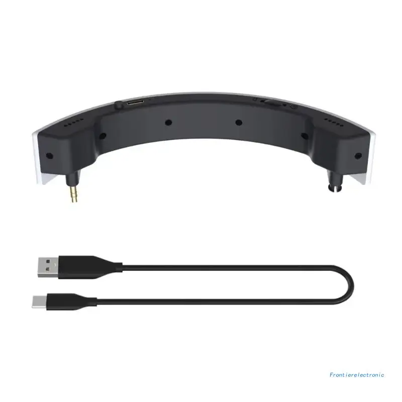 

Lightweight Stereo External Amplifier for PS VR2 Headset Loudspeaker with Built-in 300mAh Headset DropShipping