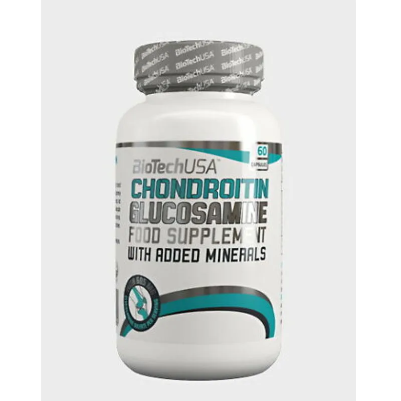 

Biotech USA Chondroitin Glucosamine 60 caps Supports joint health