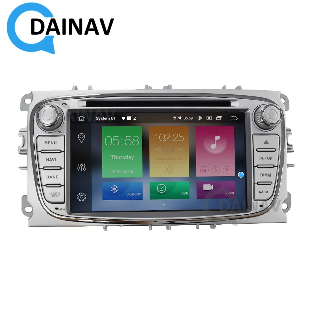 

2din Android 10 Car Radio For Ford-Focus/S-Max/Mondeo 9/GalaxyC-Max 2007-2011 Car Multimedia player Audio DVD Player car stereo