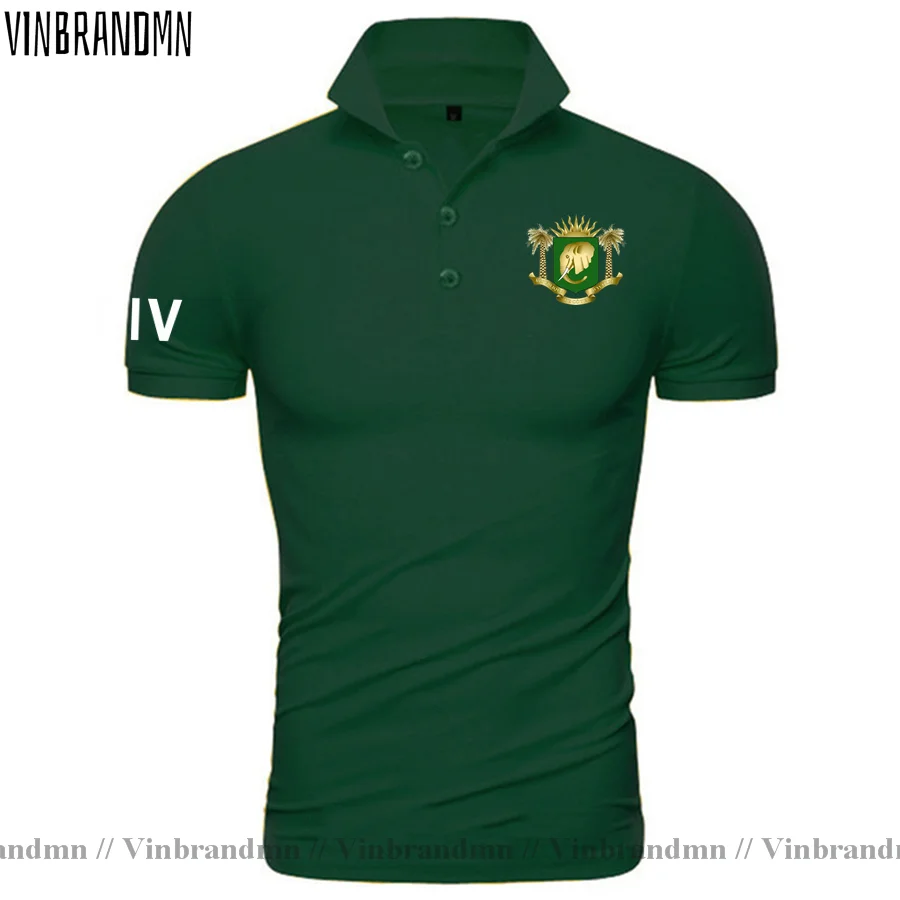 Мужская хлопковая рубашка-поло с коротким рукавом, с принтом флага страны