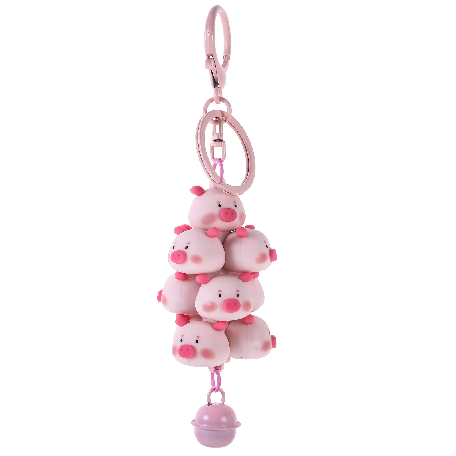 

Keychain Charm Backpack Animal Decor Pendants Piggy Kawaii Delicate Charms Silica Gel Silicone Crafts Accessories