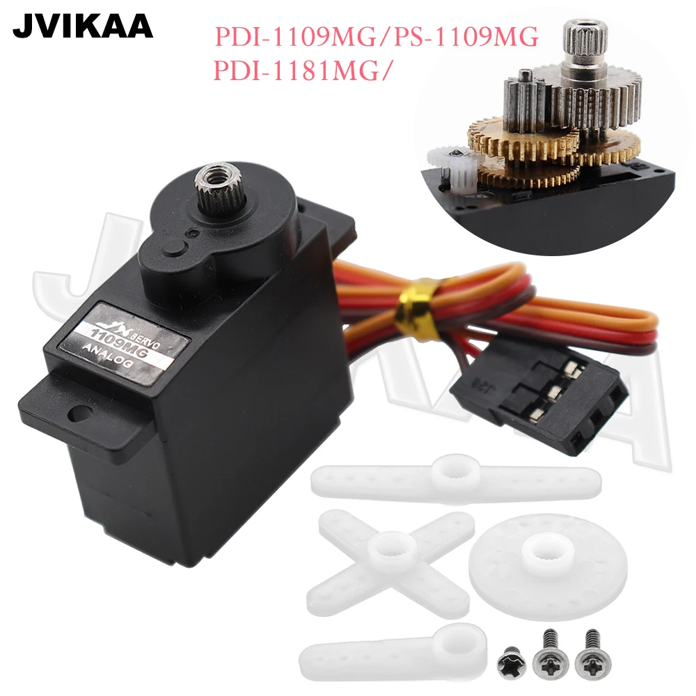 JX Servo PDI-1181 MG PDI-1109MG металлическая шестерня цифровой сердечник сервопривод