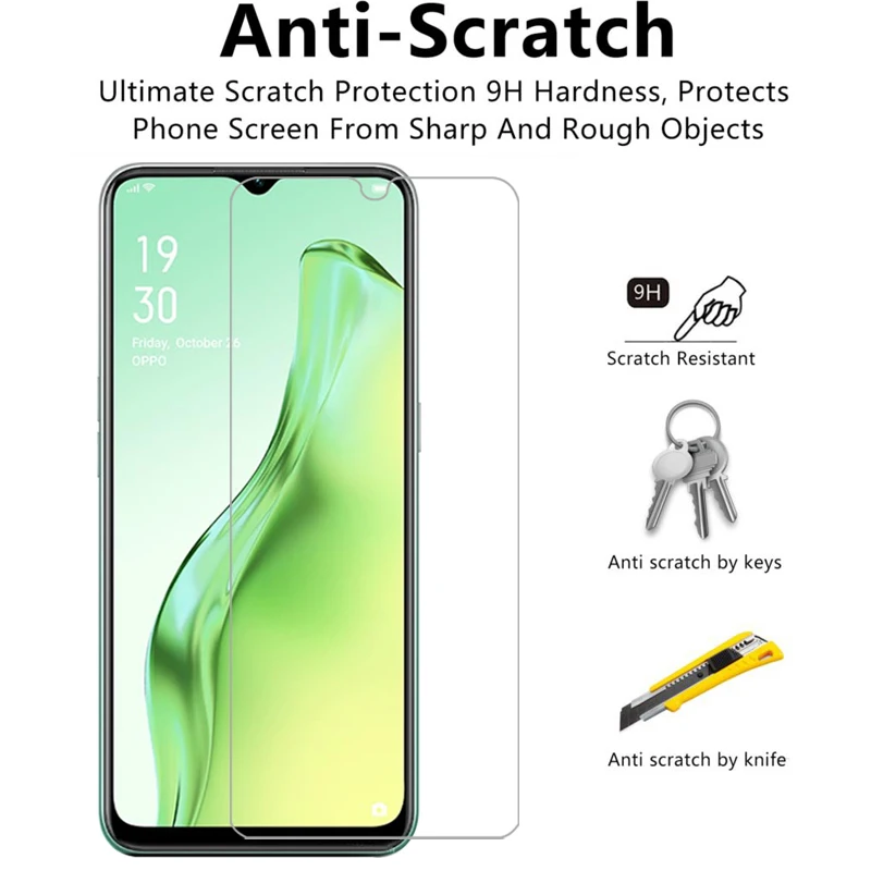 Защита экрана для oppo a31 a35 защитное закаленное стекло на oppoa31 oppoa35 a 31 35 31a 35a пленка