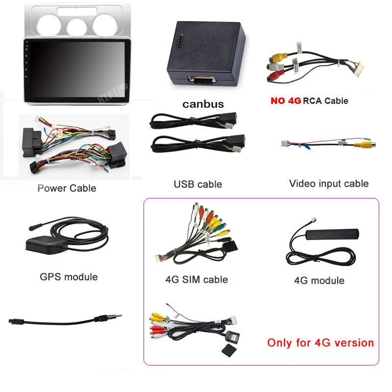 Автомобильный плеер DSP на 8 + 128 ГБ Android 13 для Volkswagen Touran 1 2003-2019 видеонавигация