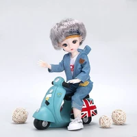 new bjd doll 30cm 20 movable jointe 12 inch makeup dress up cute color anime eyes dolls with fashion clothes for girls diy toy