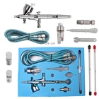 Аэрограф Pro Dual Action 3 Air Kit, краскопульт для рисования, электроинструменты, краскопульт для коммерческих целей