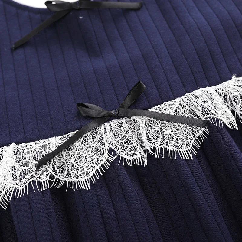 Pajama Set Women Cotton 3pcs Robes Sling Pants Lace Pajamas Sets Women Autumn Floral Sexy Sleep Suit V-neck Spring Home Lounge