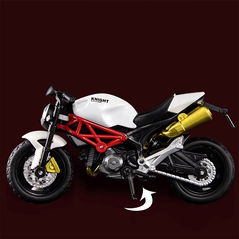 Спортивный мотоцикл из сплава 765 литой под давлением металл H2R коллекционная