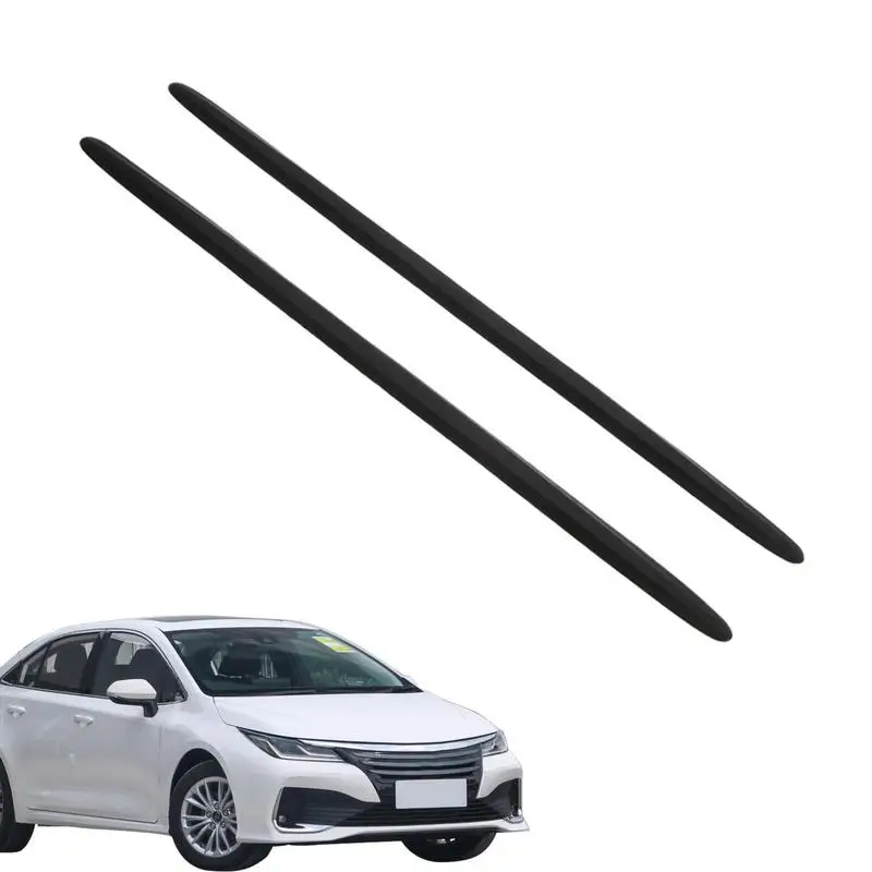 

2Pcs Car Door Seal Edge Protector Auto Sealing Tape Strips Guard Trim Automobiles Door Trunk Stickers Decorative Seal For Cars