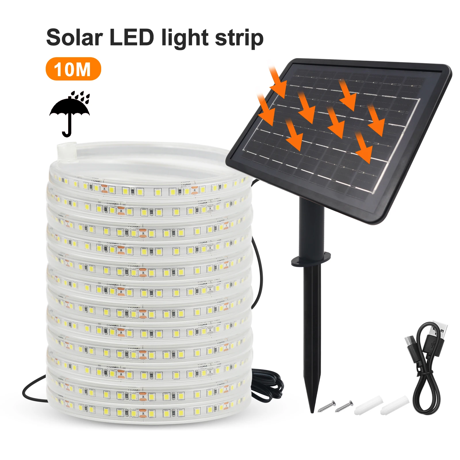 

Солнечная светодиодная лента 2835 1-20 м