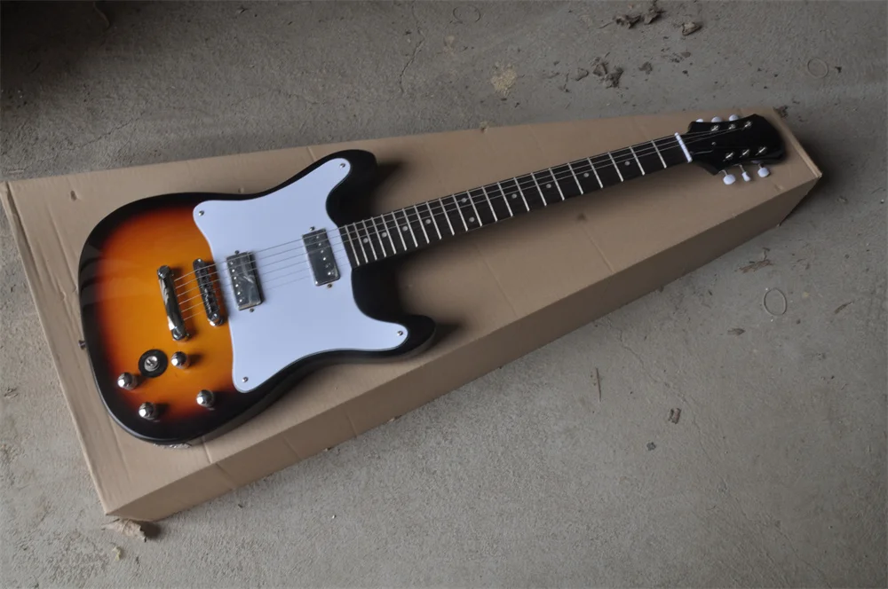 

china factory custom new Sunburst Electric Guitars real photos Special Guitar in stock 202238