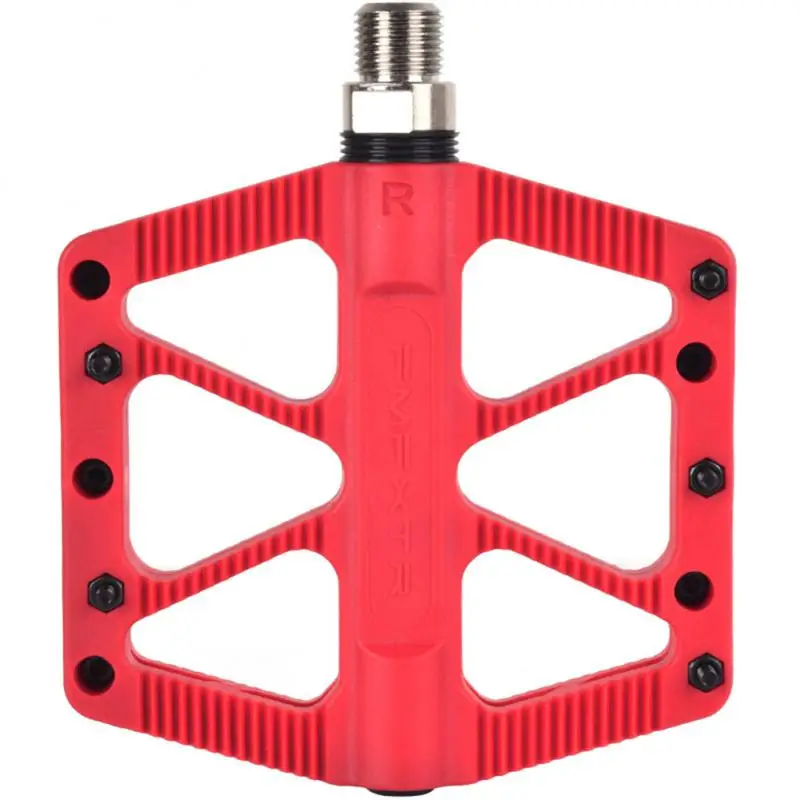 

20 Anti-slip Nail Bike Platform Light Weight Versatility Bicycle Footpegs Shock Absorption Road Bike Foot Pedals Nylon Non-slip