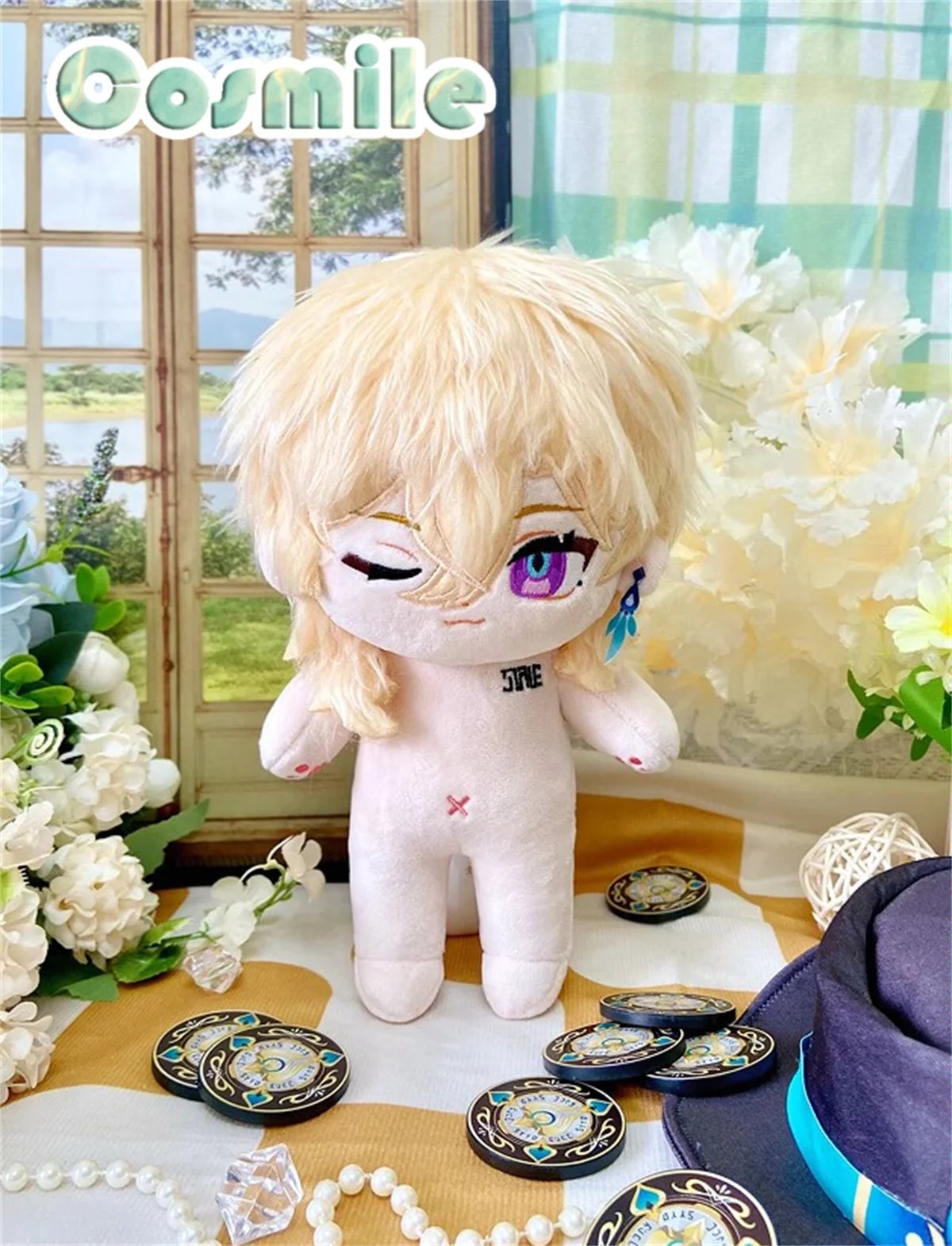 Honkai: Star Rail Aventurine Weeangalン Xoيرambe 어 Panger Mäd린 Stuffed Plushie Plush 20cm Doll Body with Clothes Toy KM Dec