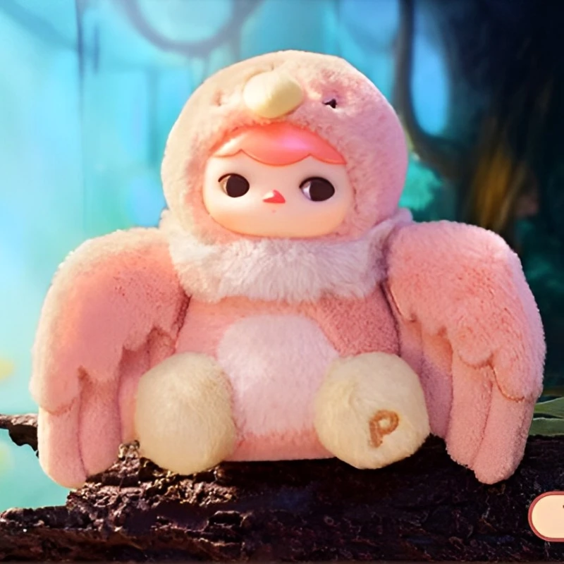 

Pucky Spirit Forest Party Series Blind Box Toys Plush Pendant Popmart Surprise Mystery Box Action Figure Cute Doll Girls Gift