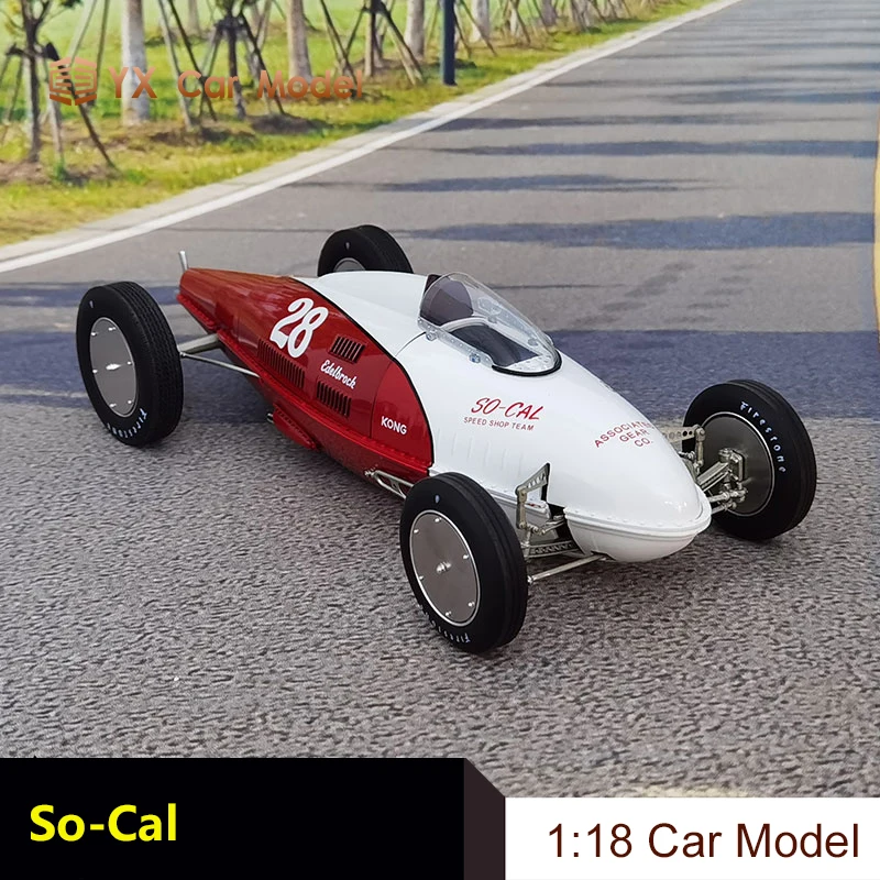 

1:18 ACME So-Cal Speed Shop Belly Tanker Racing Car Model Car Model Collection