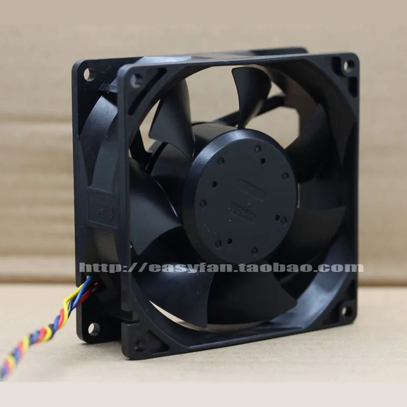Вентилятор охлаждения NMB 3612KL-04W-B66 12 В 9032 А дюйма четыре провода вентилятор для