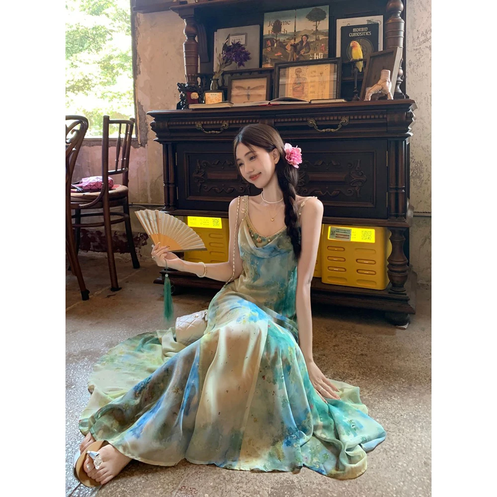 Женское праздничное платье на бретельках Sle летнее элегантное облегающее