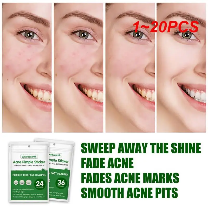 

1~20PCS Acne Pimple Patch Invisible Waterproof Absorb Pus Acne Pimple Remover Tool Acne Cleaner Korean Skin Care