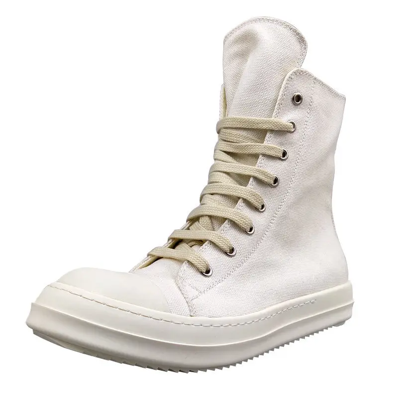 

Rmk Owews High Quality Shoes Women's Correct Version Canvas Shoes Heightened Thick Bottom Sports Casual Shoes Short Boots