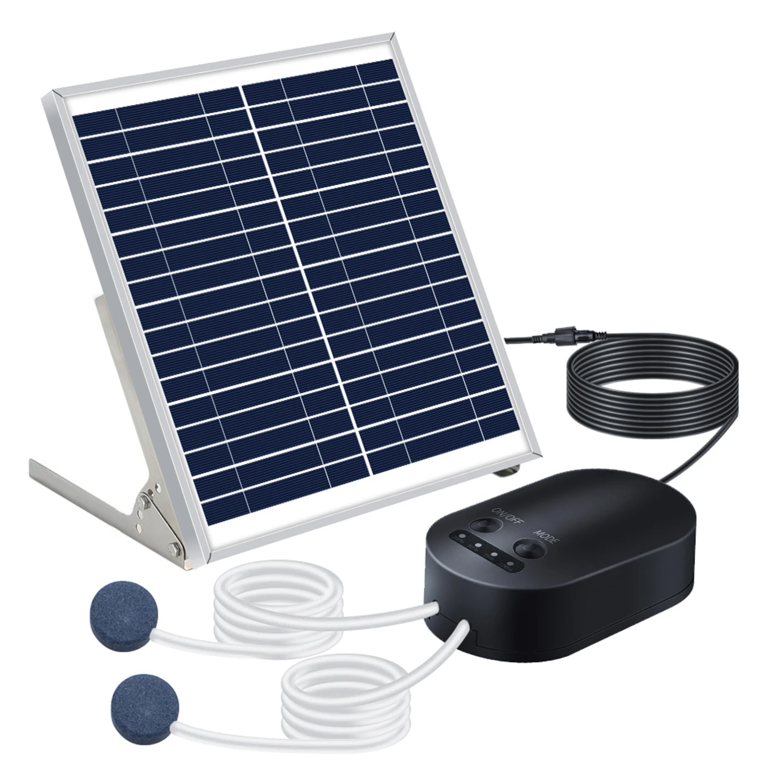 

2022 New Solar Air Pump Aquarium Oxygenator Low Noise Oxygen Pump for Aquarium Fish Tank Outdoor Pond Fishing Pool