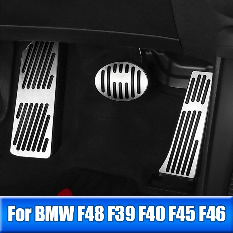 

Алюминиевая фотовспышка педали тормоза акселератора для BMW X1 F48 X2 F39 1 2 Series F40 F45 F46 аксессуары