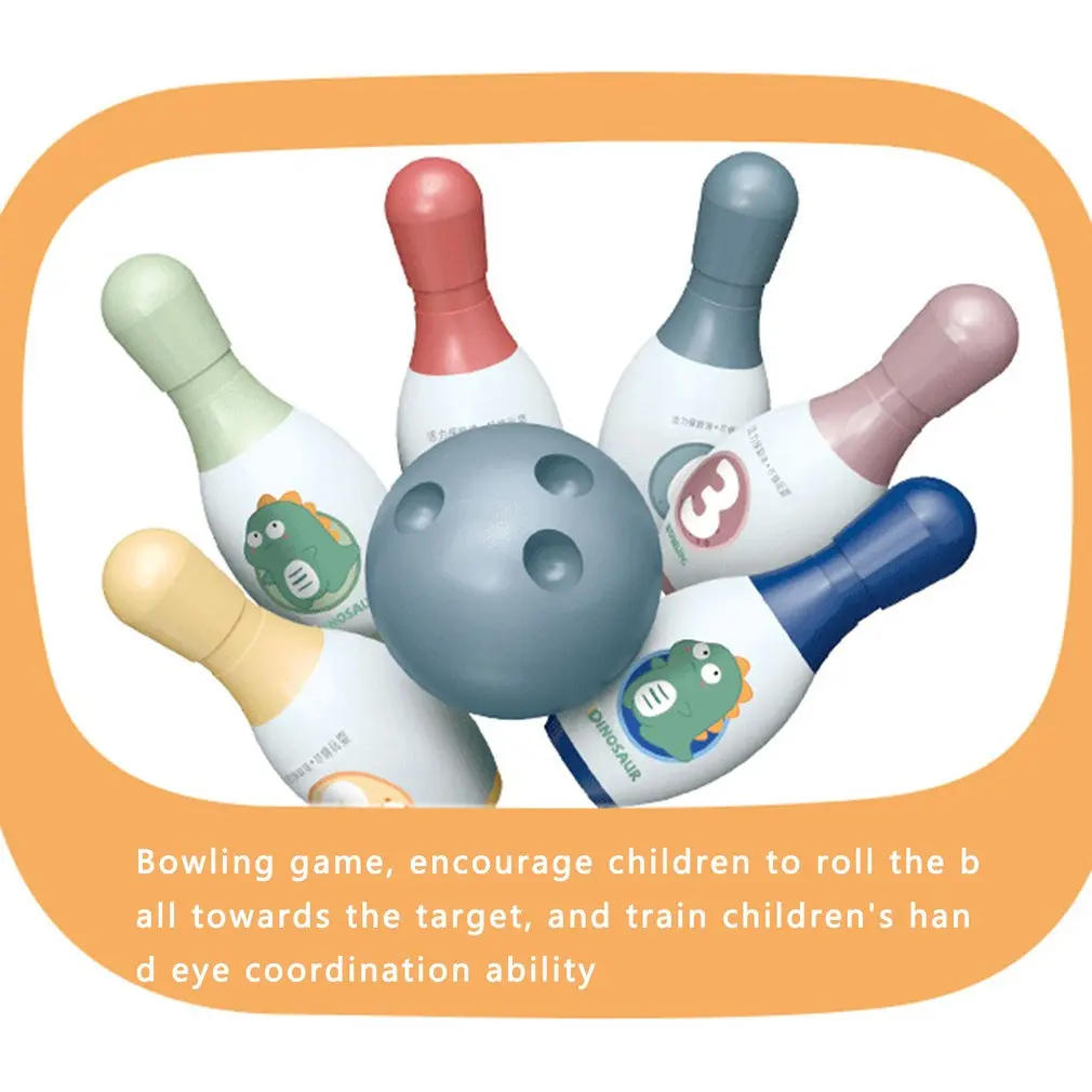 Детская игрушка для боулинга набор спортивных шаров дома и улицы игра родителей