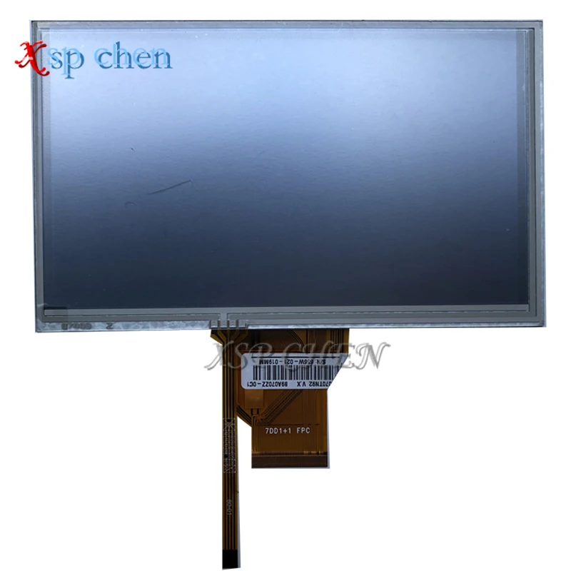 7 inch AT070TN92 V.X AT070TN90 lcd-scherm auto Display 165*100 4-draads resistive touch screen Auto navigatie DVD LCD