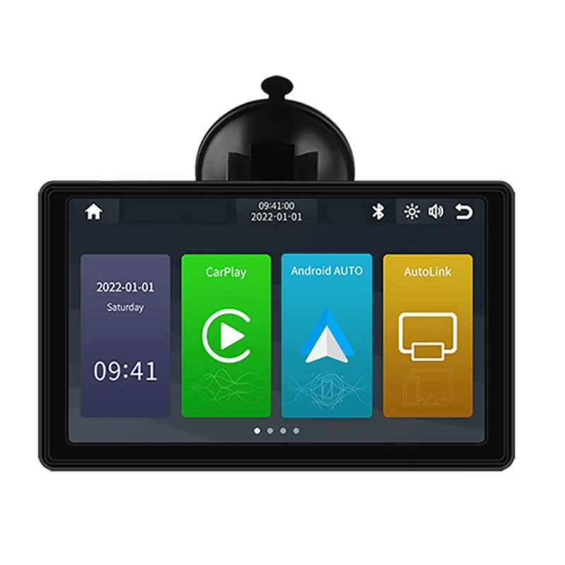 

7 Inch Touch Screen Car Wireless For Apple Carplay Android Stereo Multimedia Bluetooth Navigation For Toyota Universal