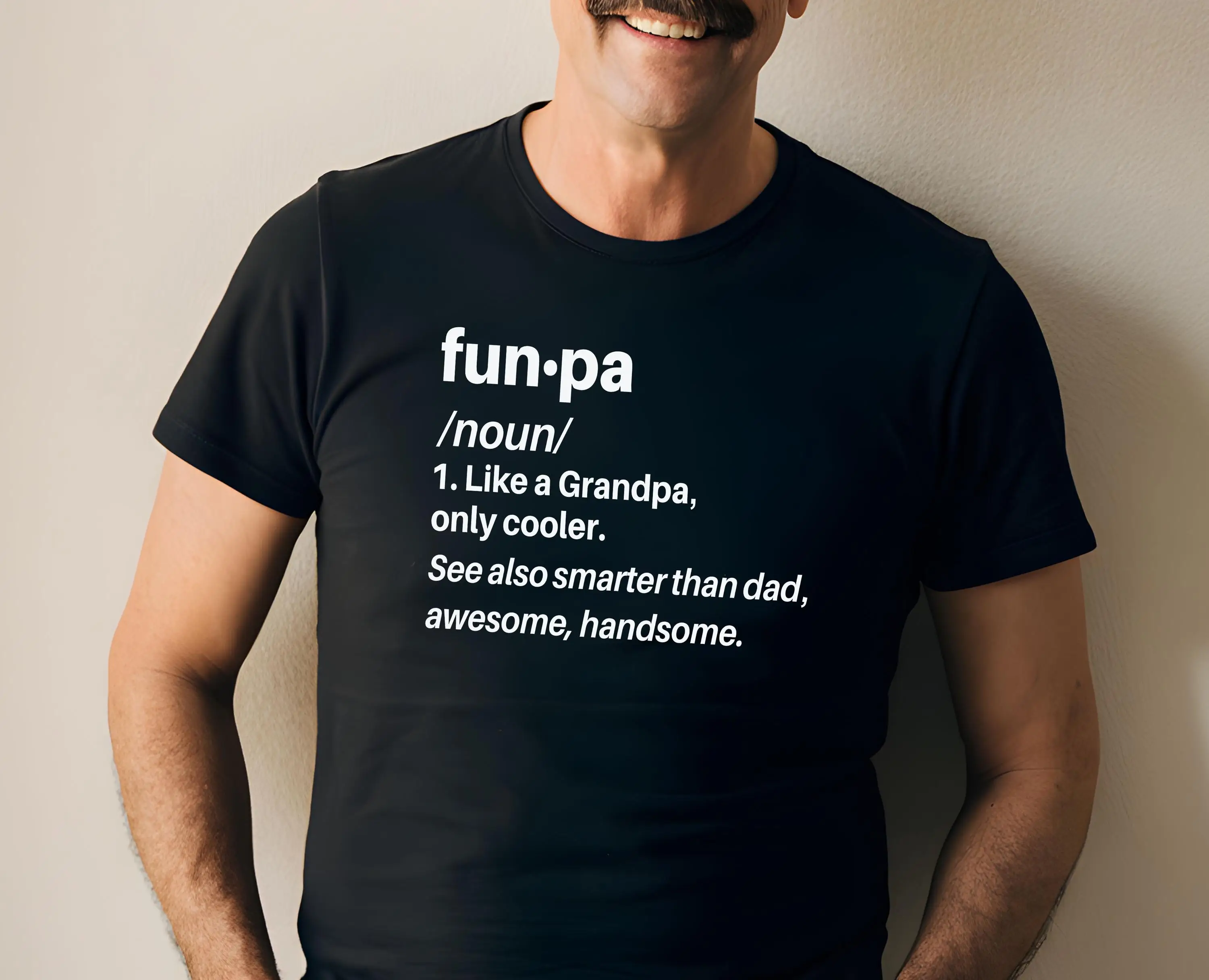 Футболка Funpa Дедушка День отца на смешно