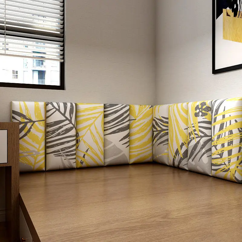 Трехмерные настенные наклейки на подголовник татами для спальни защита от