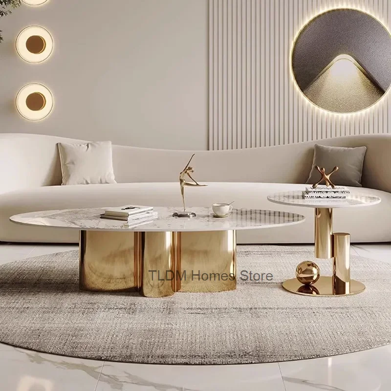 Роскошный кофейный столик центральный гостиная туалетный доска для небольших